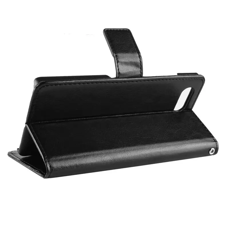 BlackBerry KEY2 Leather Wallet Case with Card Slots