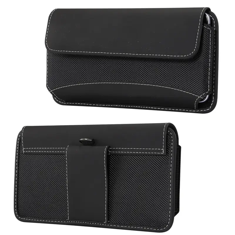 Black Durable Waist Bag for Phones 6.5"