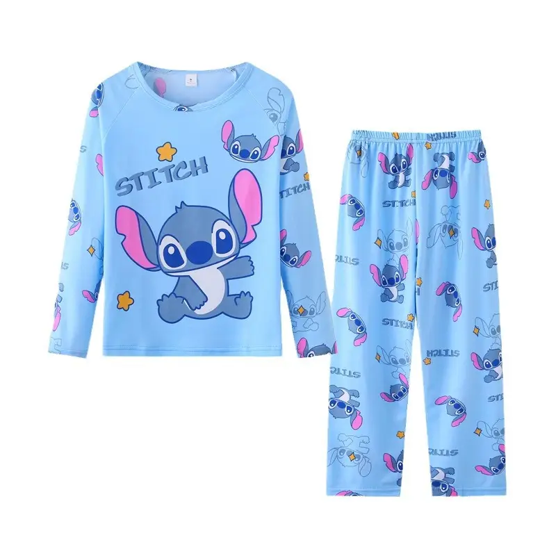 Stitch T-Shirt & Pants Set Blue Kids Pajamas
