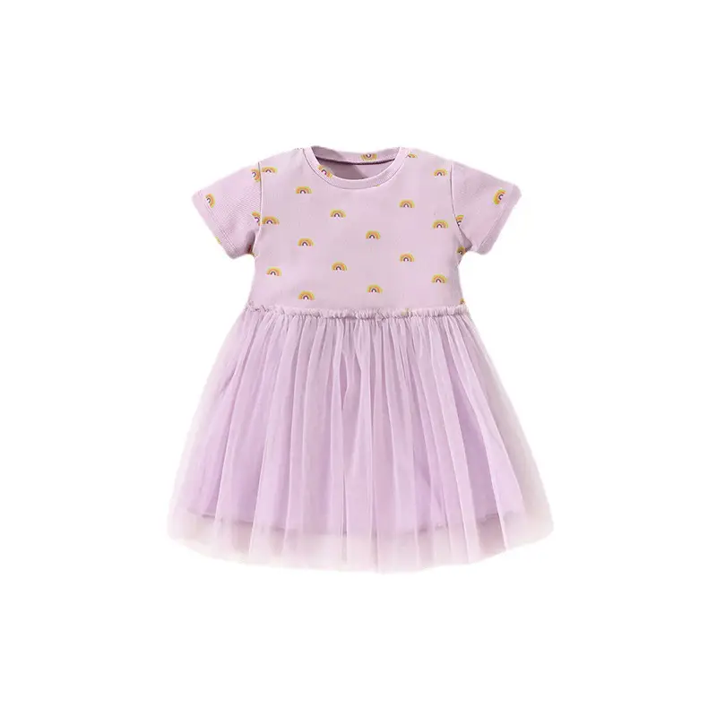 Little Maiden Lavender Tulle Dress for Girls