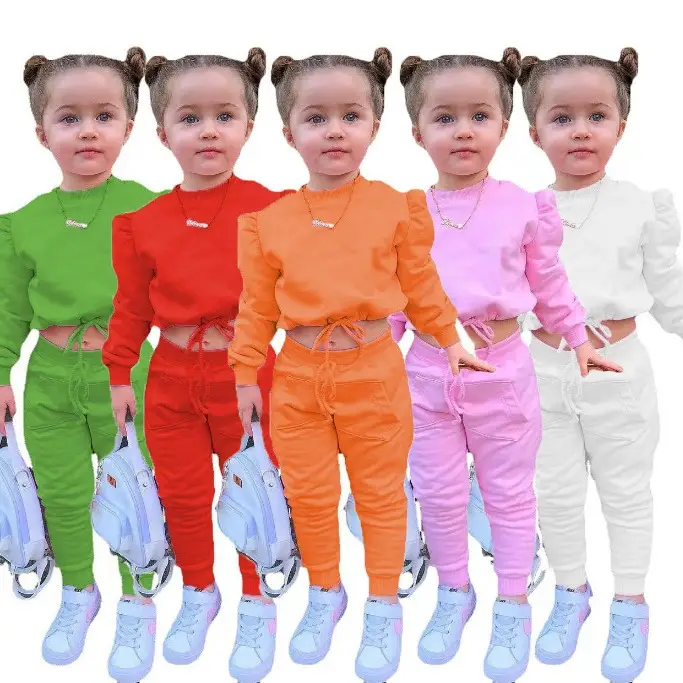 Kids Sweatshirt Track Suit Multi Color Long Sleeve Sports Wear