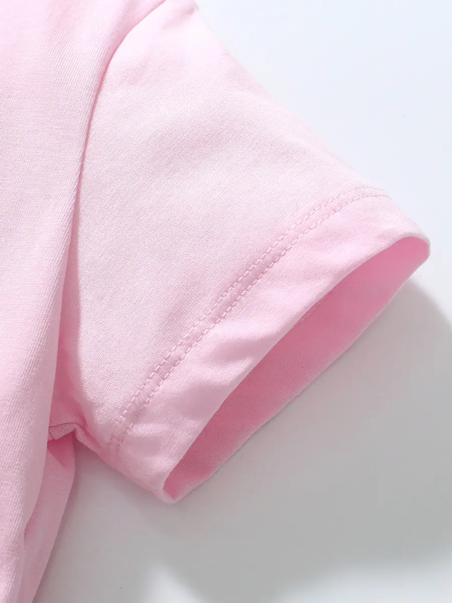 Pink Princess Dress for Girls 2-6 Years Embroidered Bunny Tulle Skirt