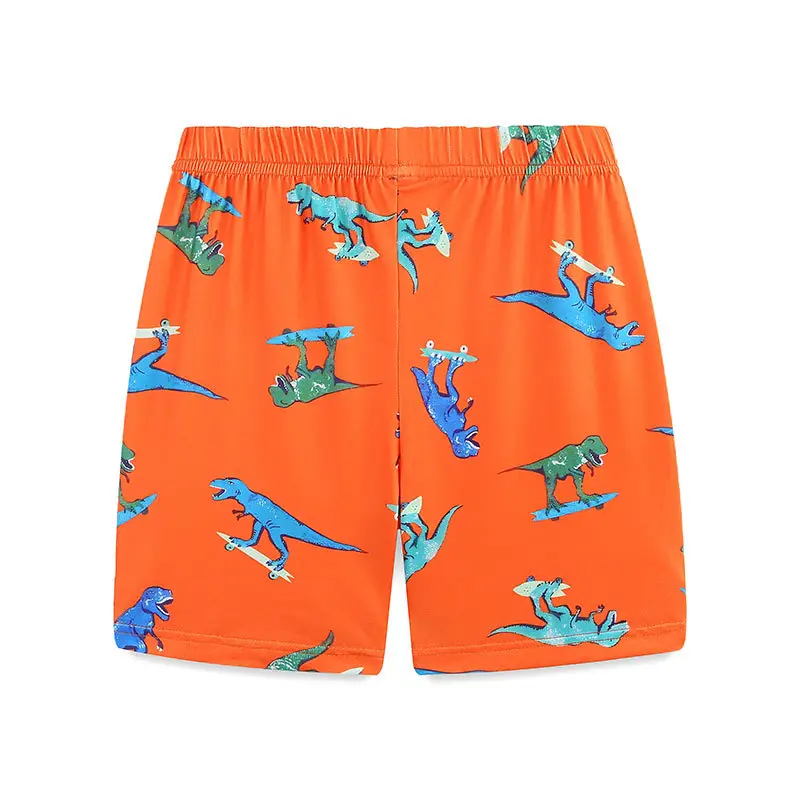 Orange Dinosaur 2-Piece Kids Set for Boys