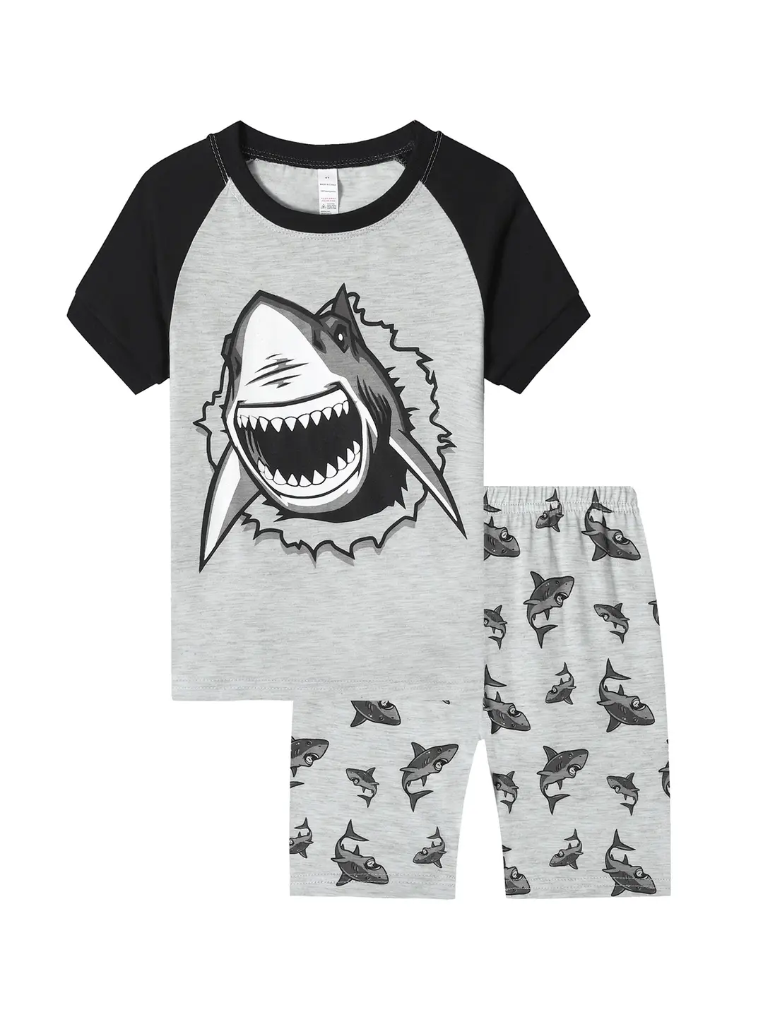 Children's Pajama Set Flame Retardant Cartoon Design