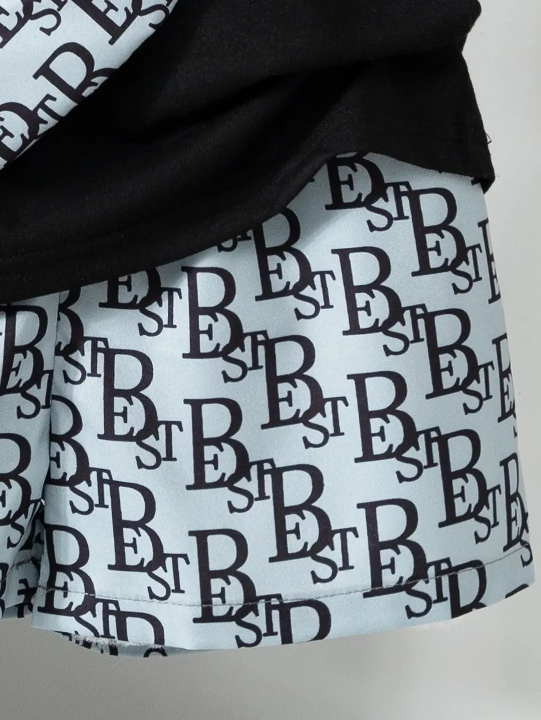 Kids Printed 3-Piece Summer Outfit Set with Bag