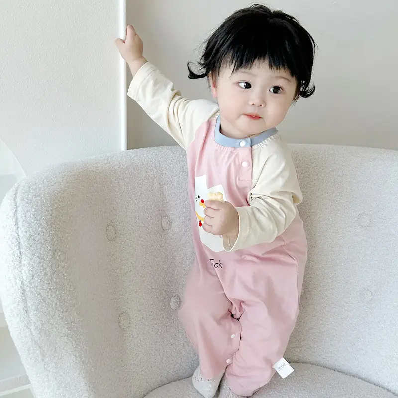 Baby Cat Pajamas Pink All-In-One Set for 2 Years