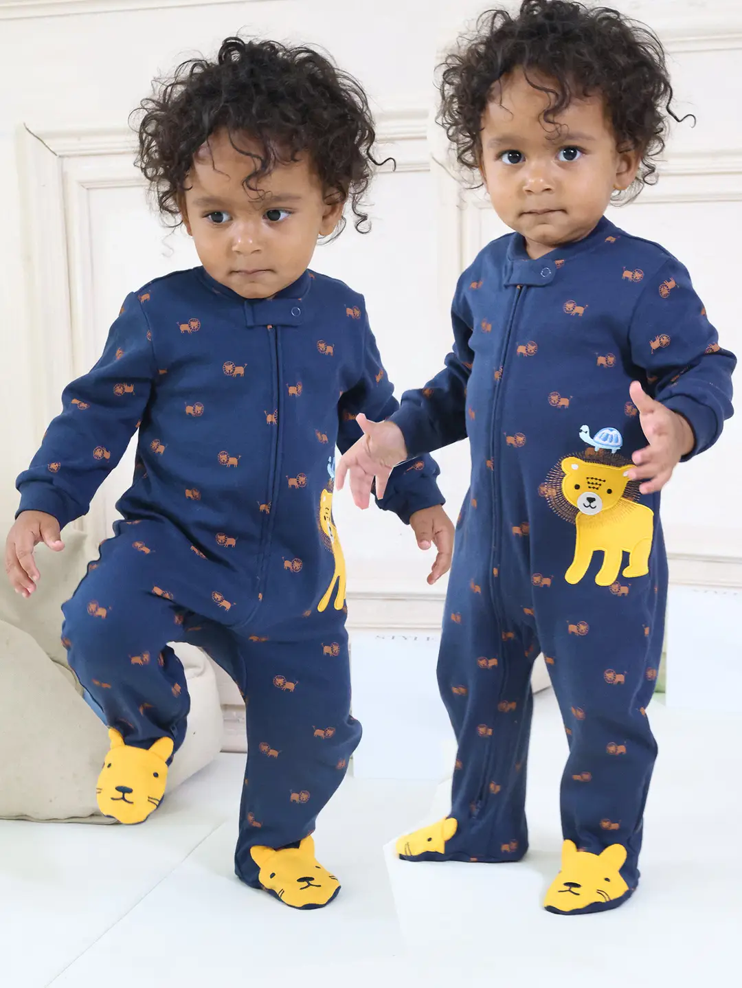 Baby Animal Prints Pajamas Set for Kids