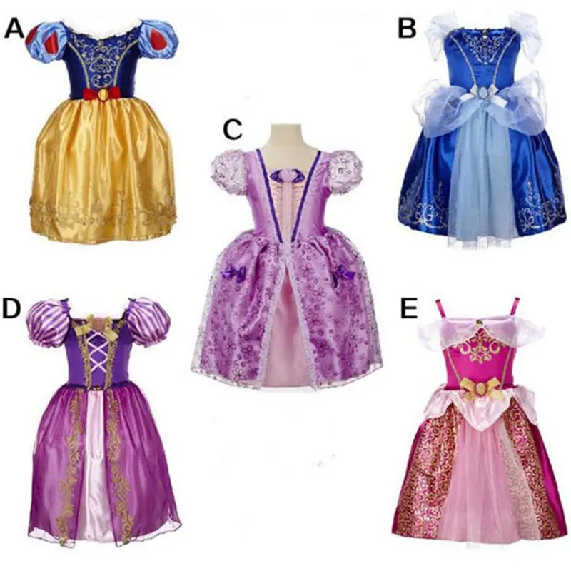 Princess Dresses for Girls Birthday Wedding Halloween