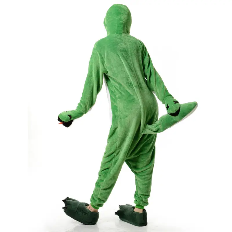 Green Snake Onesie for Kids Boys Girls Plush Costume