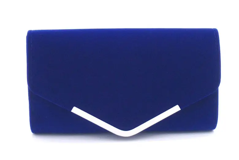 Red Velvet Evening Clutch for Women