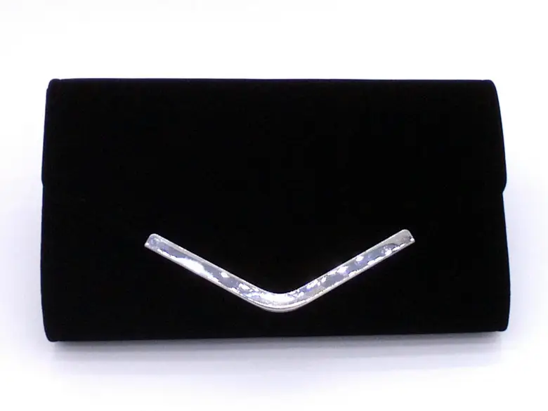 Red Velvet Evening Clutch for Women