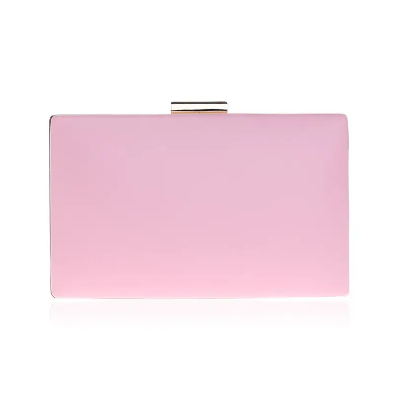Pink Women's Clutch Bag Evening Party Use