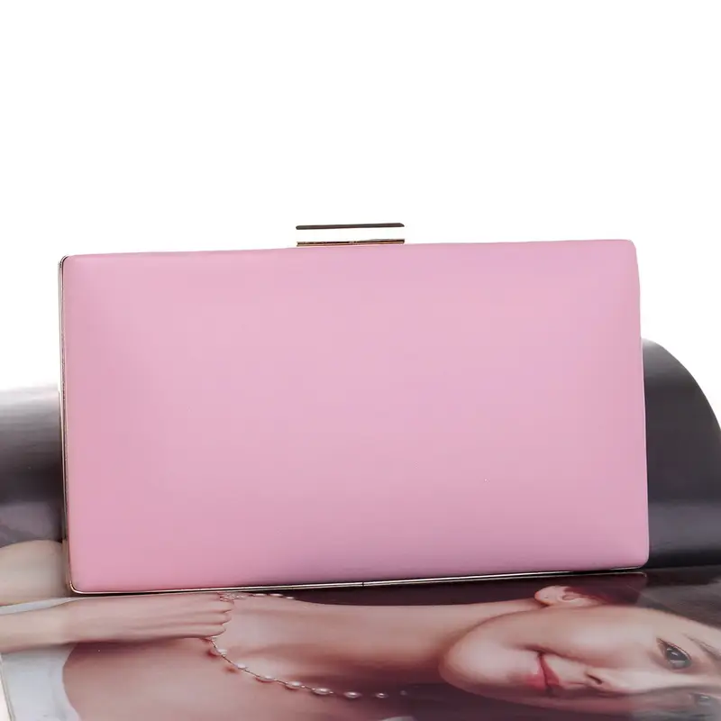 Pink Women's Clutch Bag Evening Party Use