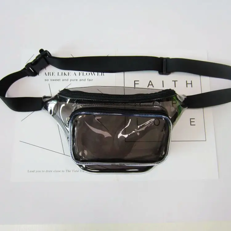 Women Holographic Waist Bag Neon Colorful Sports Crossbody