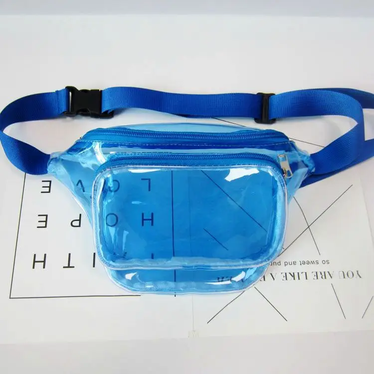 Women Holographic Waist Bag Neon Colorful Sports Crossbody