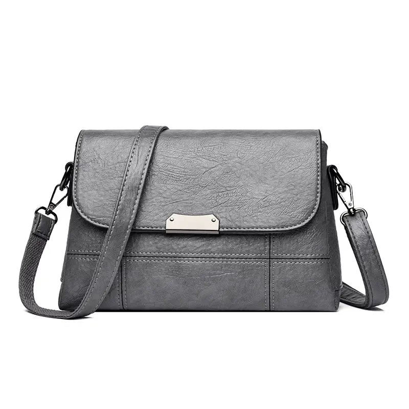 Black Korean Style Messenger Bag for Women