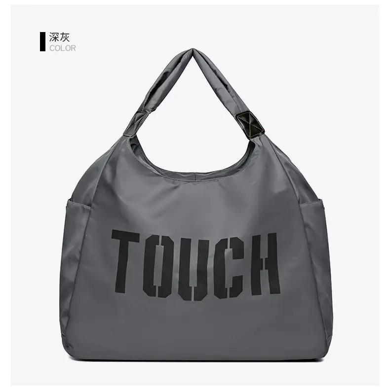 Women Oxford Cloth Shoulder Bag Touch Design Large Capacity Casual Travel Bag