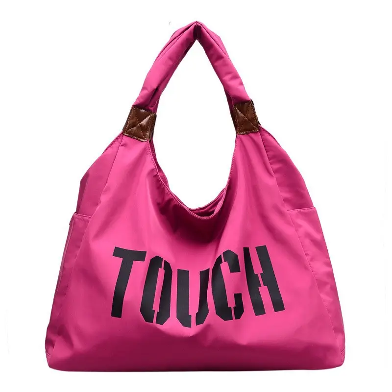 Women Oxford Cloth Shoulder Bag Touch Design Large Capacity Casual Travel Bag