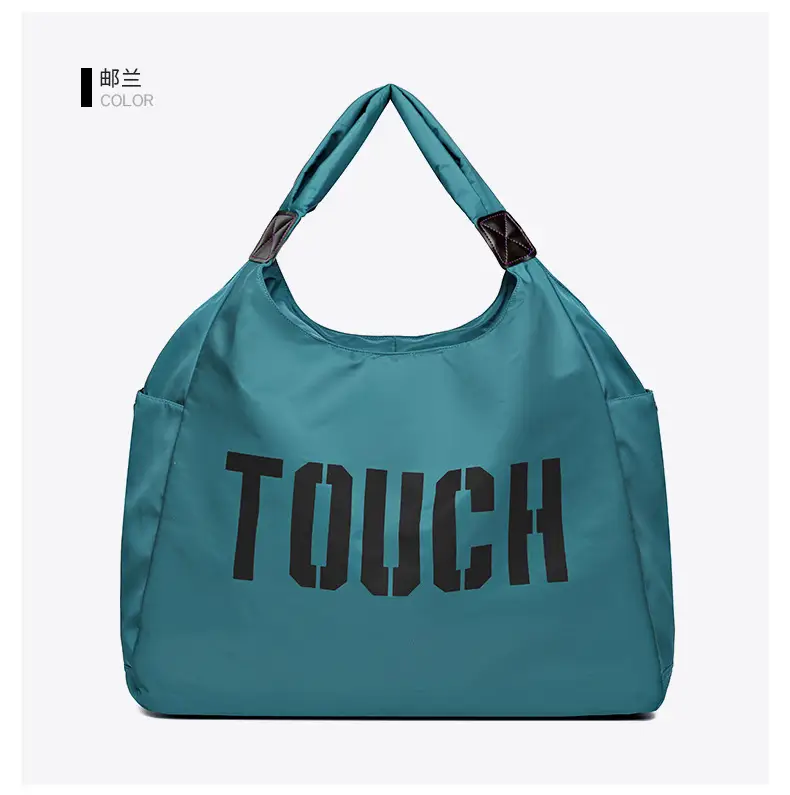Women Oxford Cloth Shoulder Bag Touch Design Large Capacity Casual Travel Bag