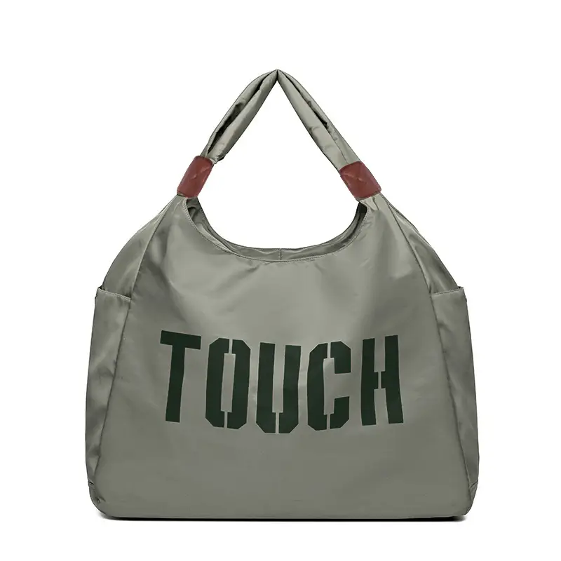 Women Oxford Cloth Shoulder Bag Touch Design Large Capacity Casual Travel Bag