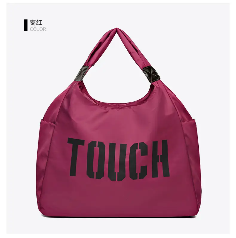 Women Oxford Cloth Shoulder Bag Touch Design Large Capacity Casual Travel Bag
