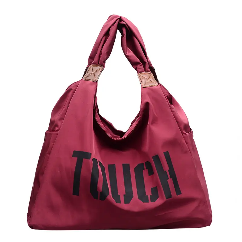 Women Oxford Cloth Shoulder Bag Touch Design Large Capacity Casual Travel Bag