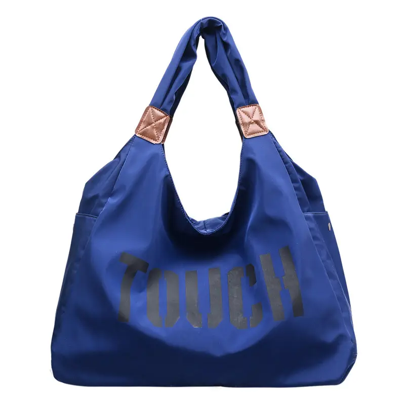 Women Oxford Cloth Shoulder Bag Touch Design Large Capacity Casual Travel Bag