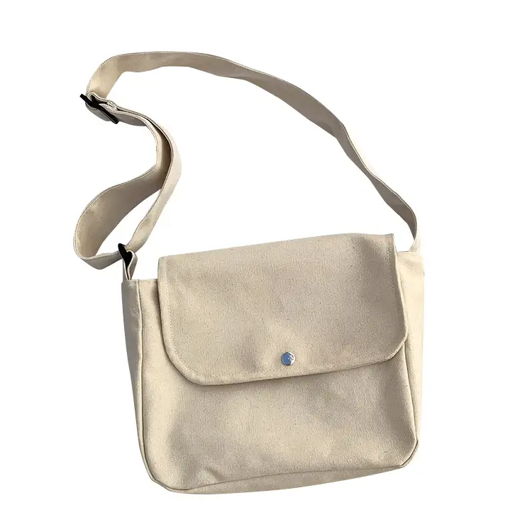 Korean Style Canvas Crossbody Bag for Women