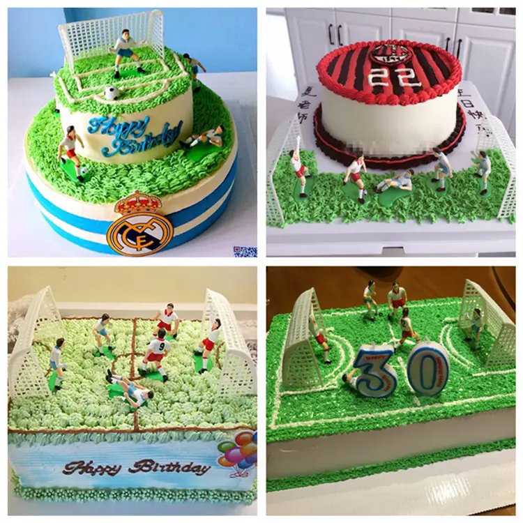 Football Theme Cake Decor Set for Boys Baby Showers