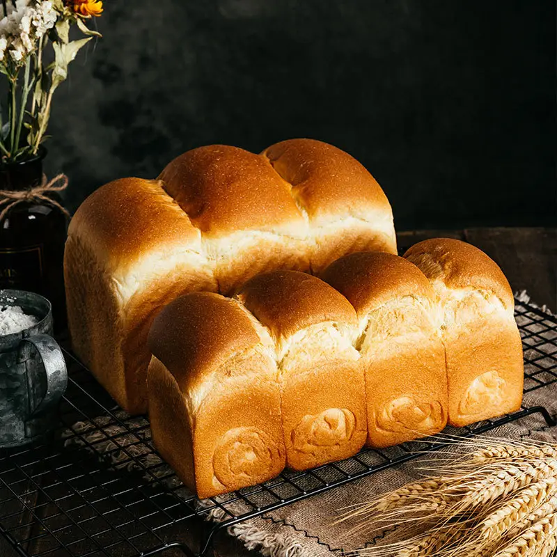 Golden Aluminum Bread Mould for Home Baking