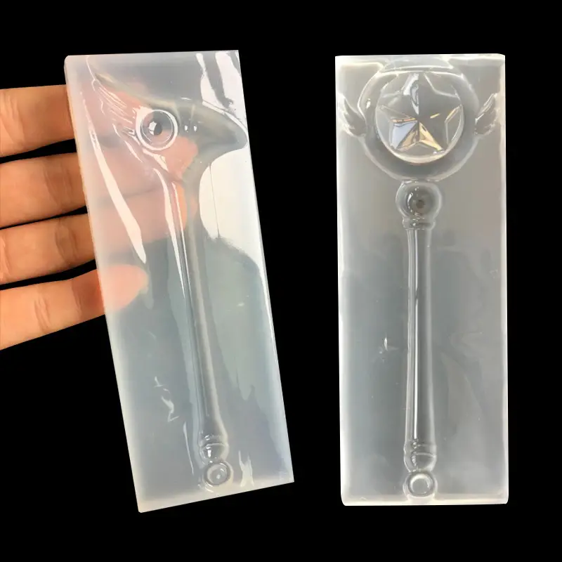 Star & Crescent Silicone Mold for DIY Magic Wands