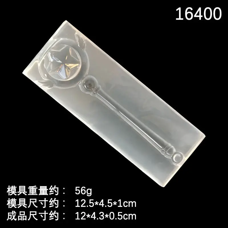 Star & Crescent Silicone Mold for DIY Magic Wands