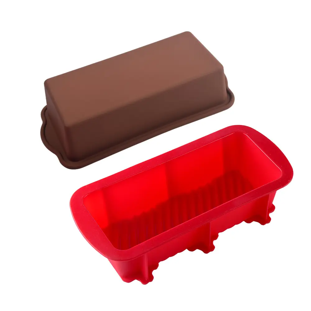 Silicone Bread Mold Black Brown Blue Non-Stick Heat Resistant