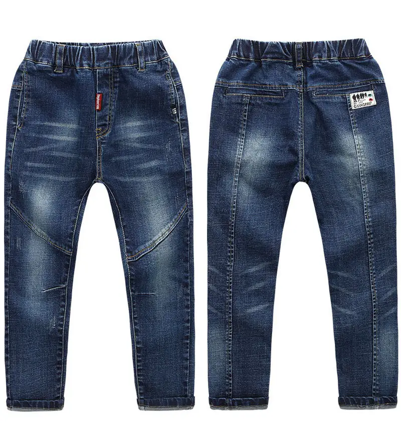 Kids Dark Blue Jeans with Front & Back Pockets