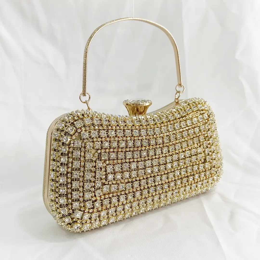 Diamond Encrusted Handbag for Pakistani Women Wedding Party