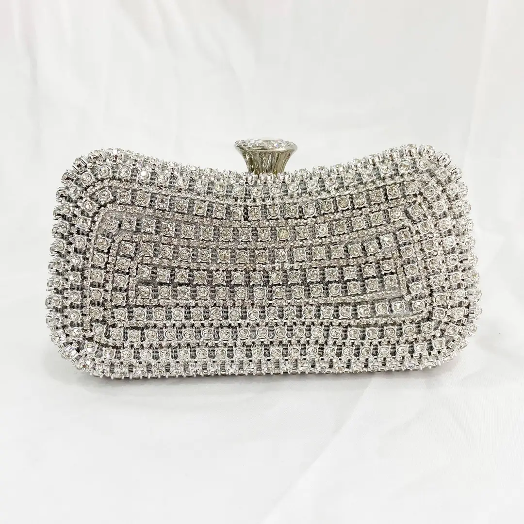 Diamond Encrusted Handbag for Pakistani Women Wedding Party