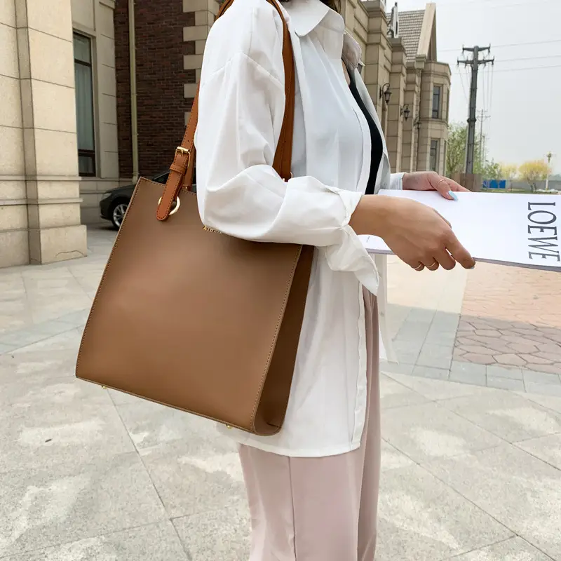 Black Korean Style Tote Bag for Daily Use