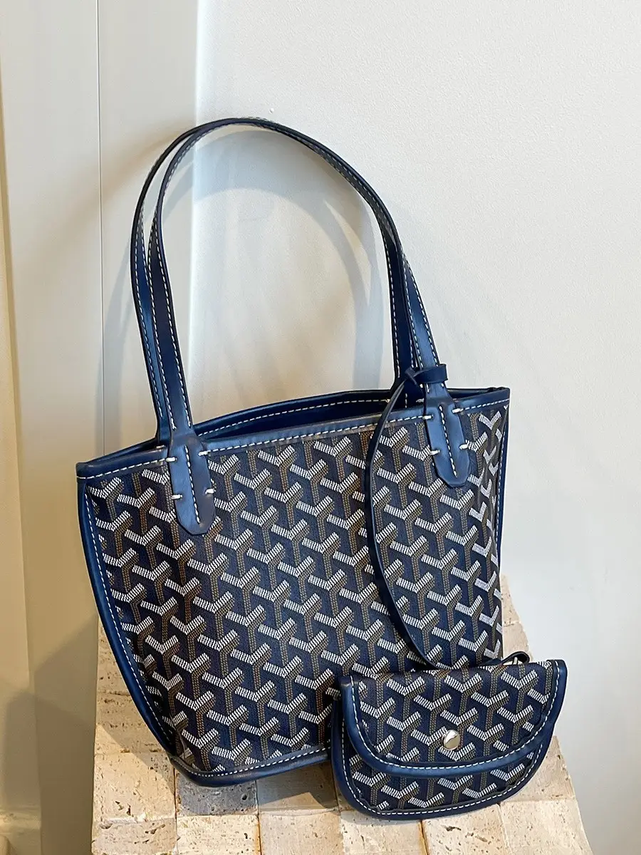 Cream Geometric Tote Bag for Women with Flap Closure