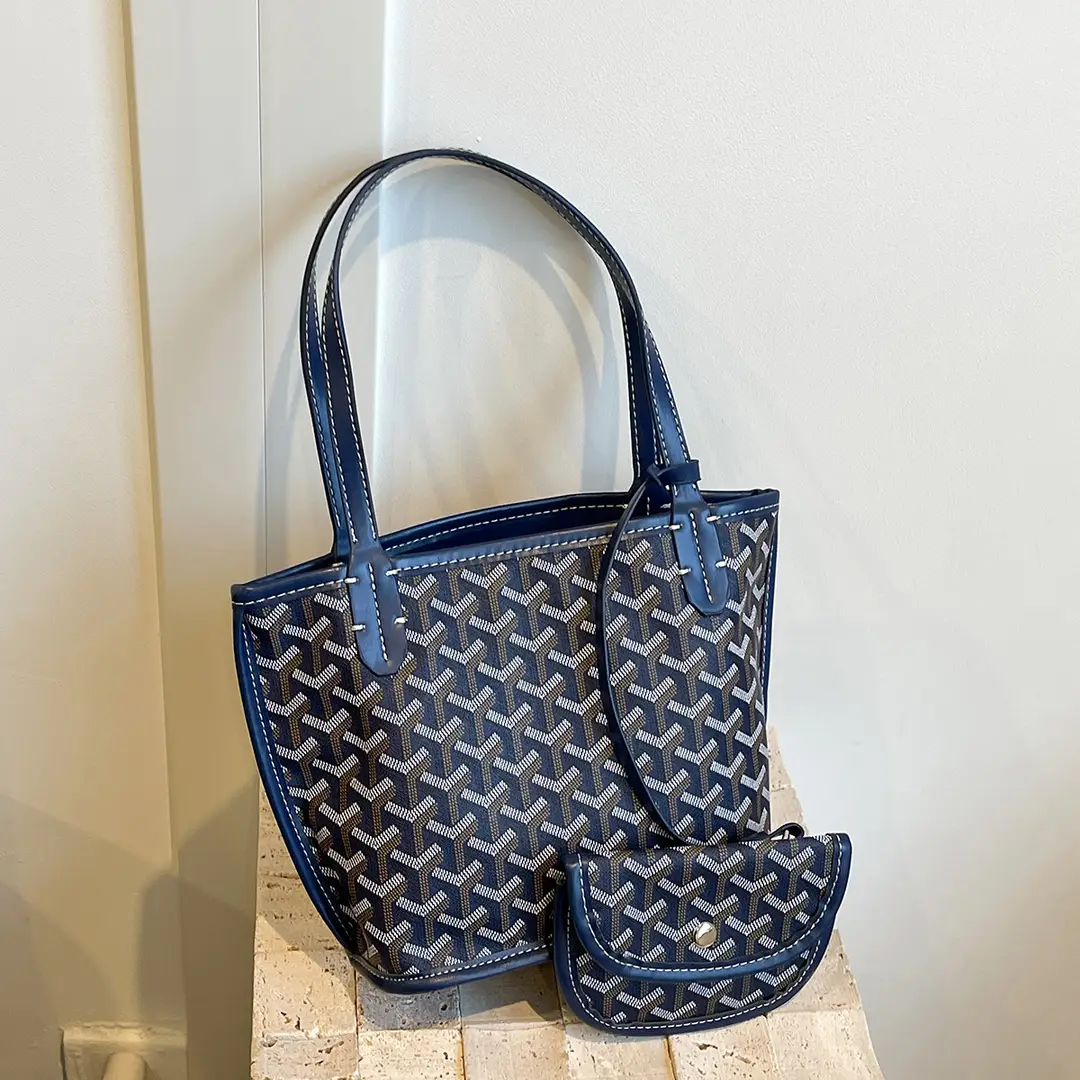 Cream Geometric Tote Bag for Women with Flap Closure
