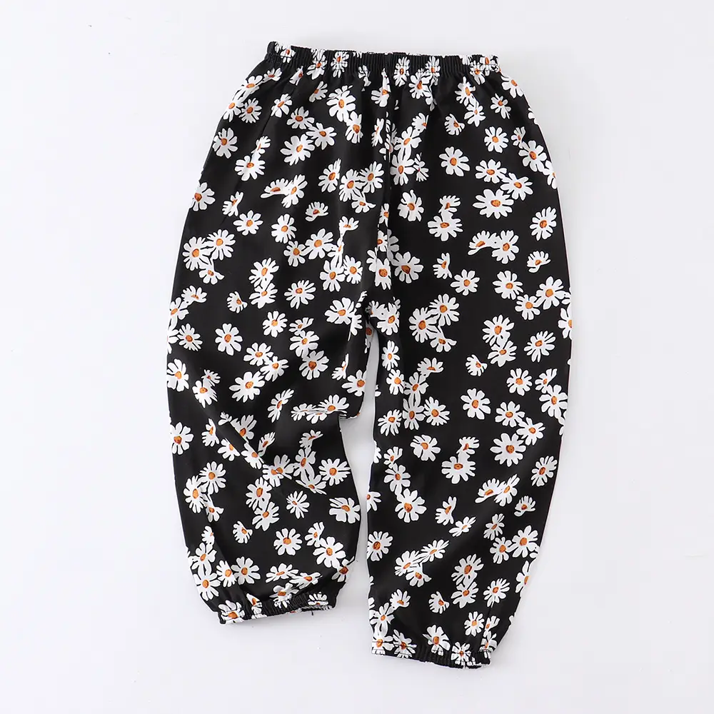 Kids Cotton Anti-Mosquito Pants Summer Multicolor