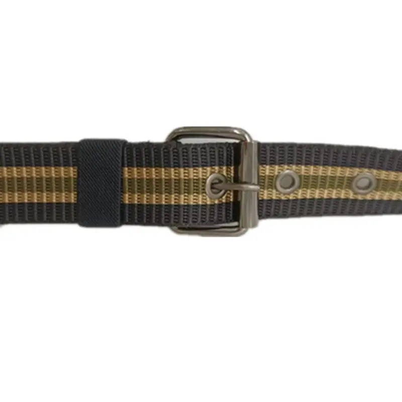 Men Nylon Woven Belt Camo Multi Color Outdoor