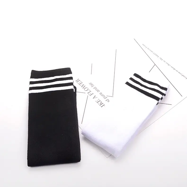 Kids Striped Tube Socks Cotton Spring Autumn
