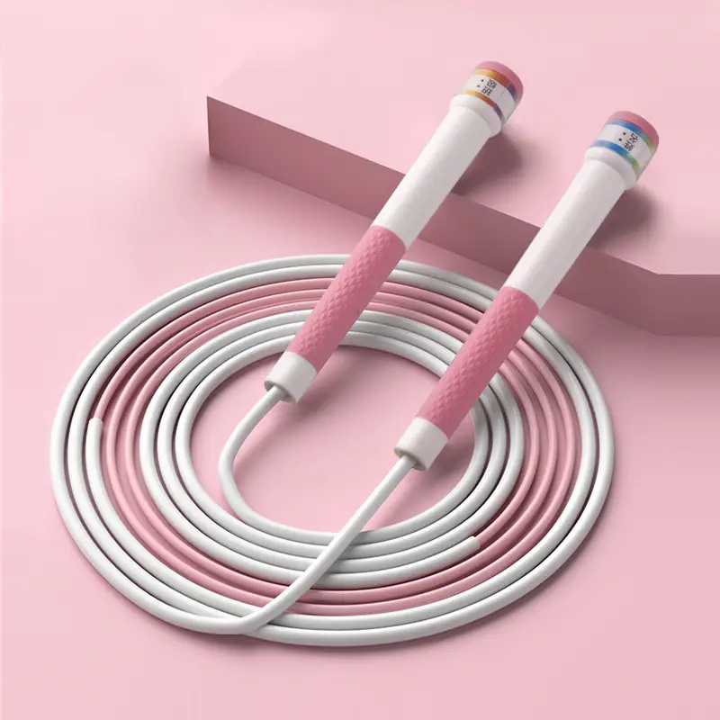 Pink Kids Skipping Rope for School Fitness Training