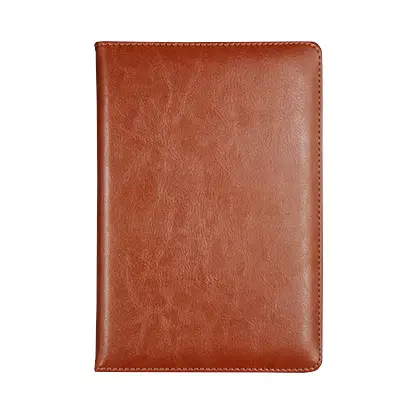 A5 PU Leather Business Notebooks Blue Black Red Orange