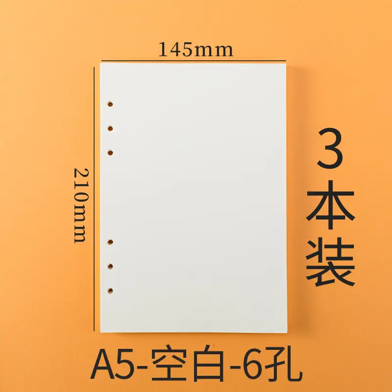 500 Sheet Loose Leaf Replacement Notebook Inner Pages