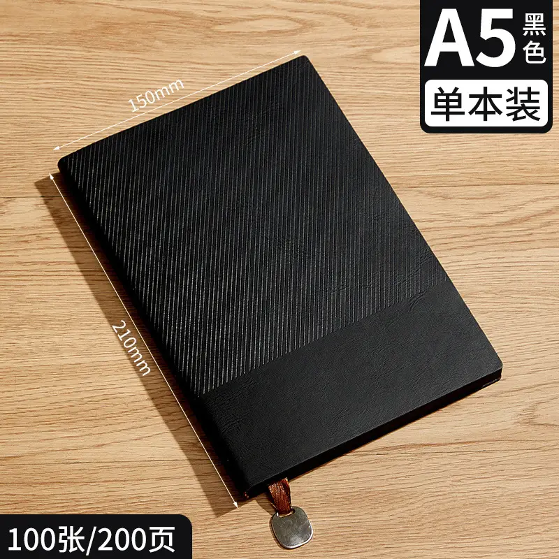 Customizable Dark Blue Business Notebook Gift Set