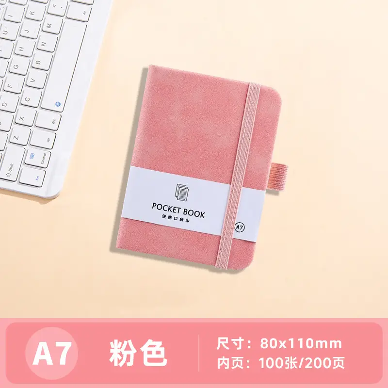 Custom Logo A5 Business Notebook with Strap