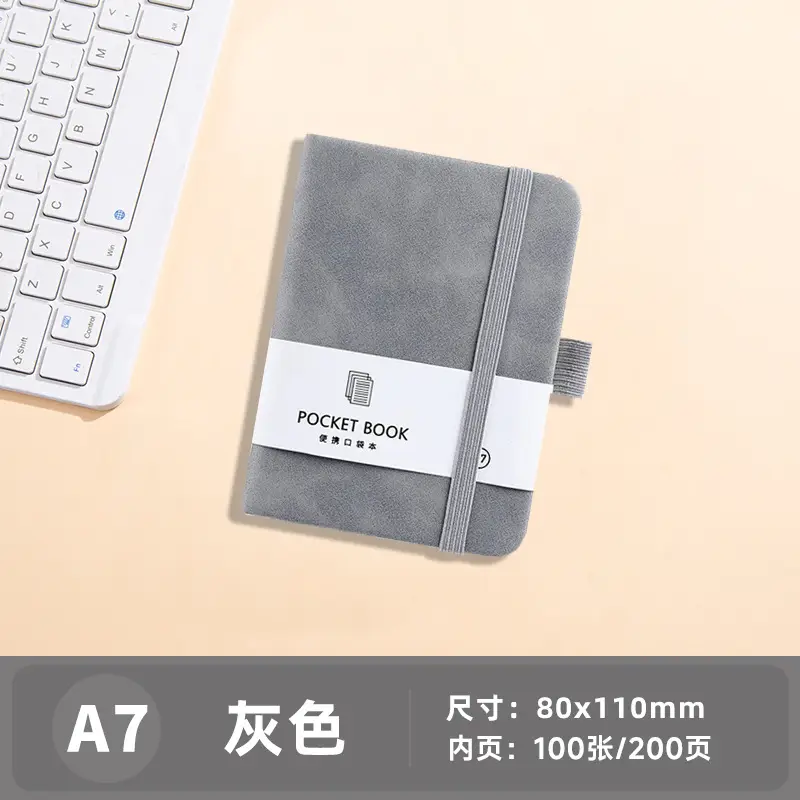 Custom Logo A5 Business Notebook with Strap