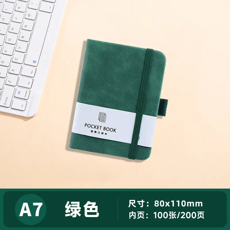 Custom Logo A5 Business Notebook with Strap