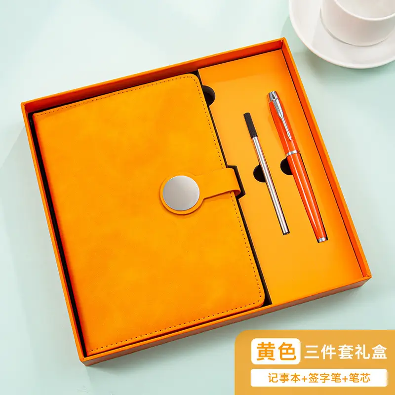 Business Notebook Gift Set with Pen & Phone Holder
